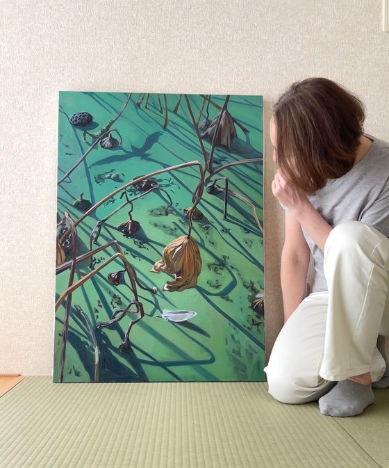 The Flight. Lotus pond