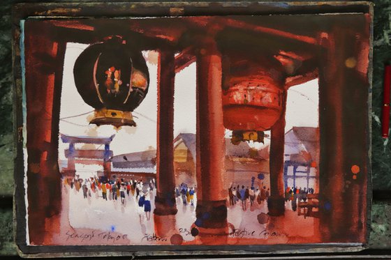 Celebration of Lights and colours at Senso-Ji : SOLD