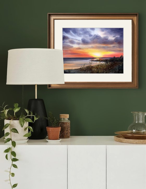 Sunset on the sea #15