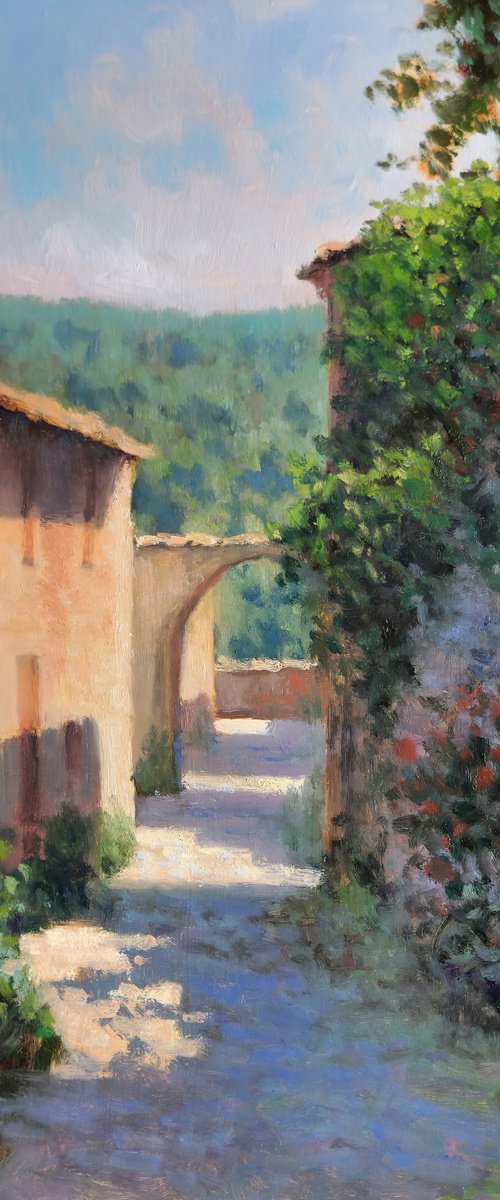 Provençal Alleyway by Pascal Giroud