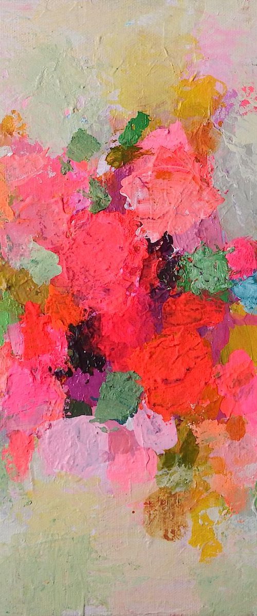 Flowers And Leaves by Sandy Dooley