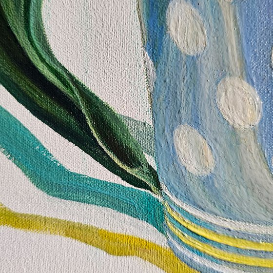 Yellow within Blue