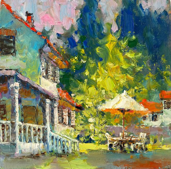 Afternoon Tea in Summer