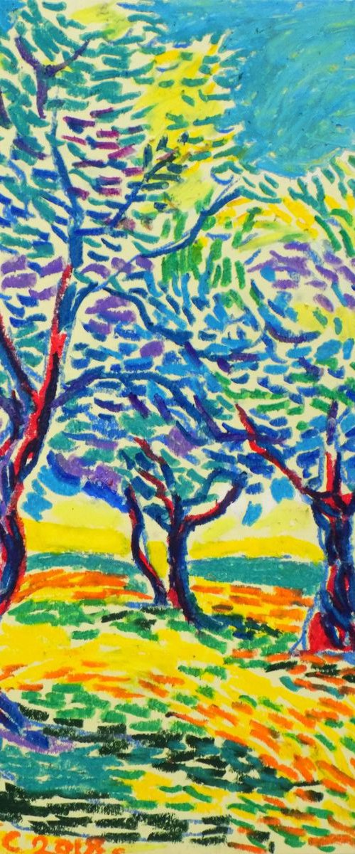 Olive grove No 3 by Maja Grecic