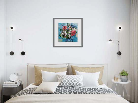 Heart Jug with Roses