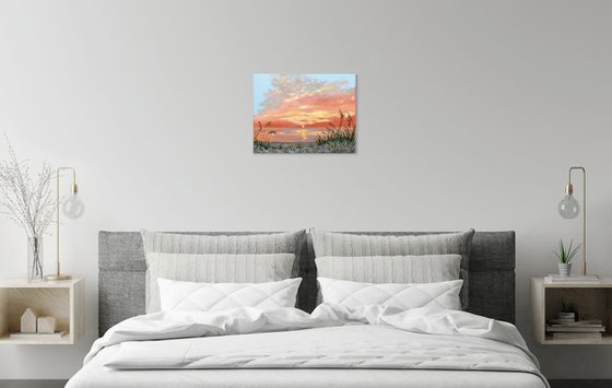 Charming sunset