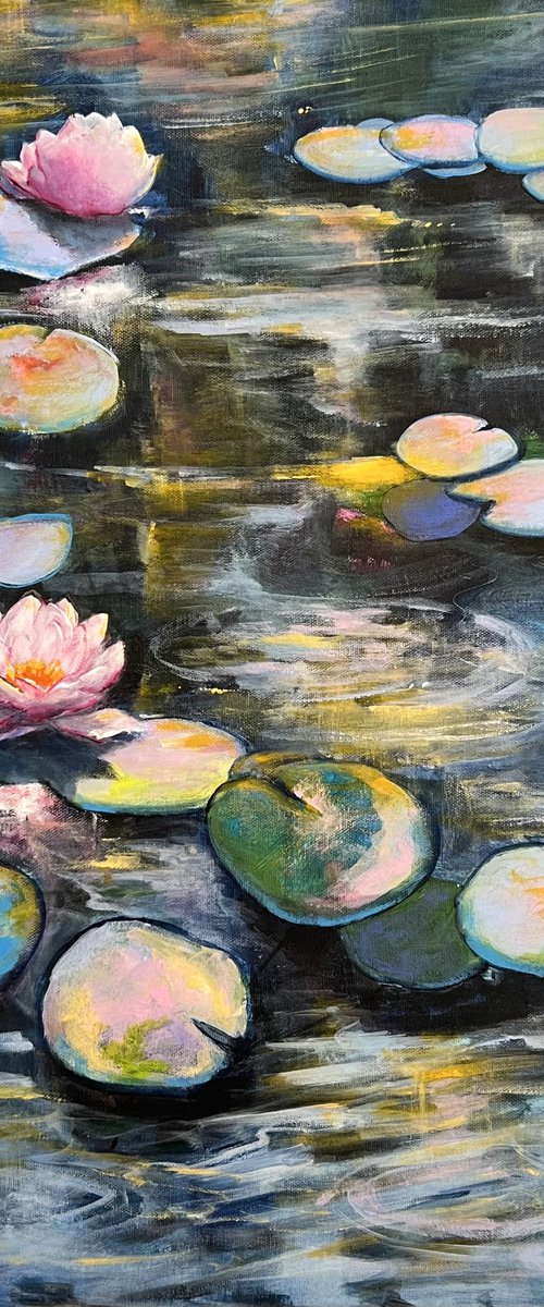 Sunshine On The Pond 2 by Sandra Gebhardt-Hoepfner