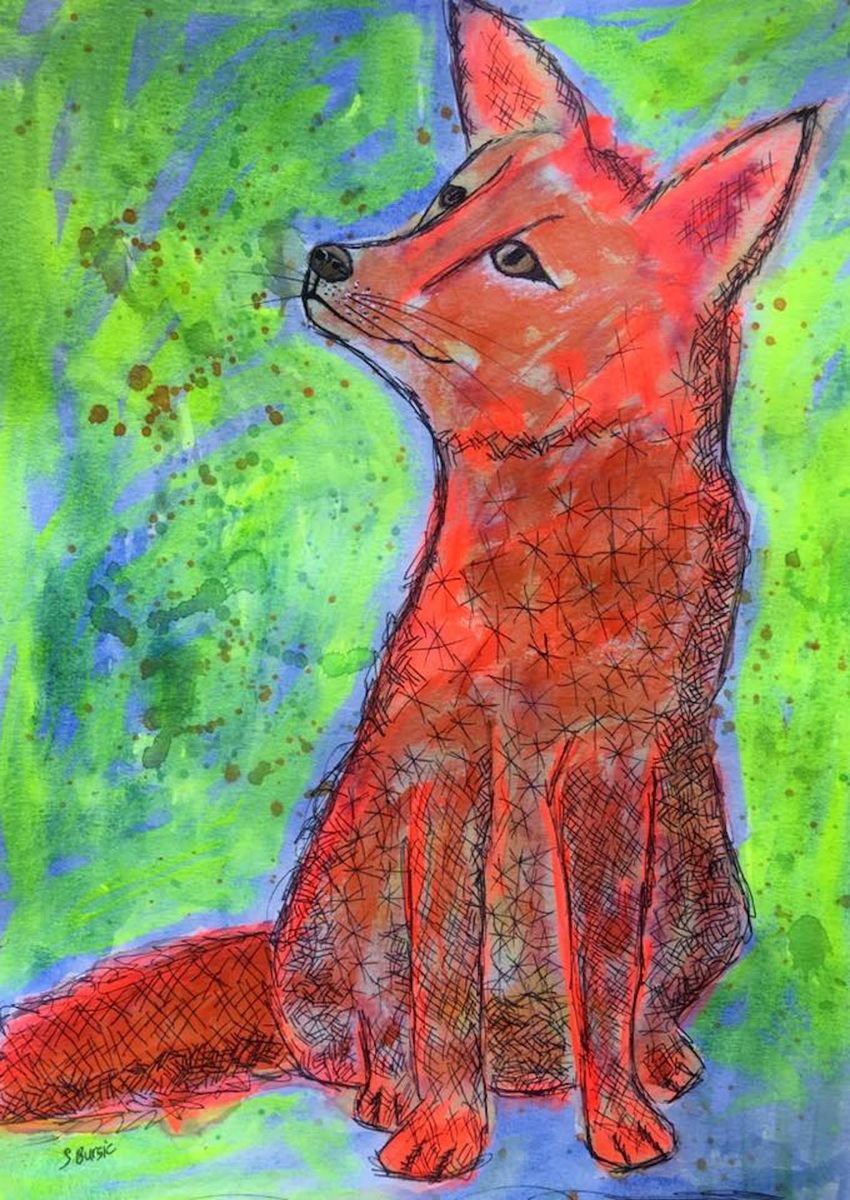 Mr Fox - Special Price for Xmas by Sharyn Bursic