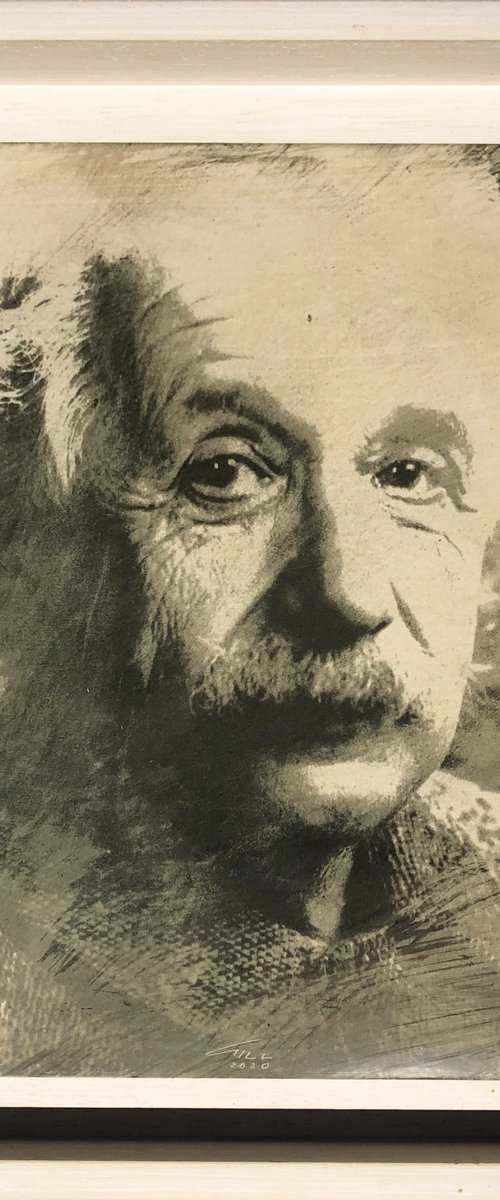ALBERT EINSTEIN by Gill Gilberto Borghesi