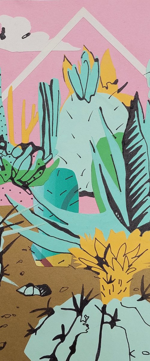 Cactus garden by Tamara Osmajlic
