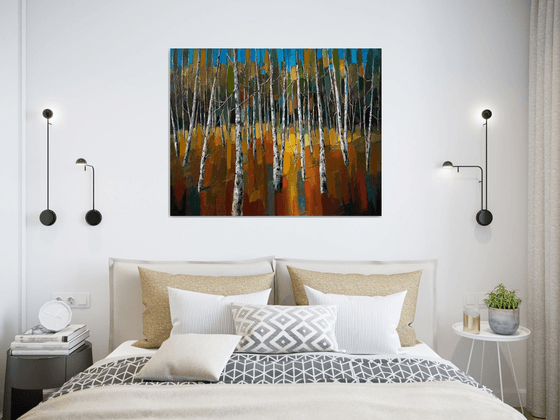 The Golden Birchwood