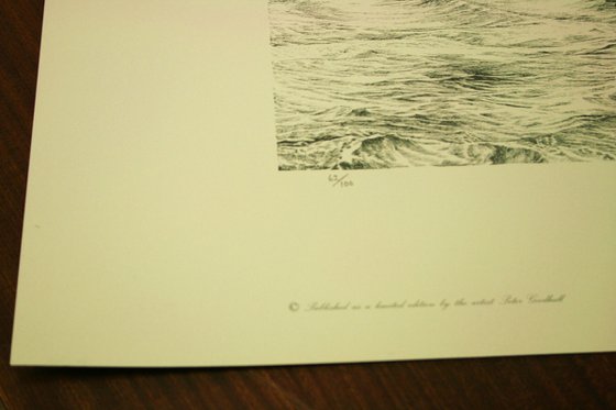 DUCHESS OF DEVONSHIRE, ASHORE AT SIDMOUTH, 1934 (£95 L.ed PRINT)