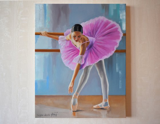 A ballerina in pink III