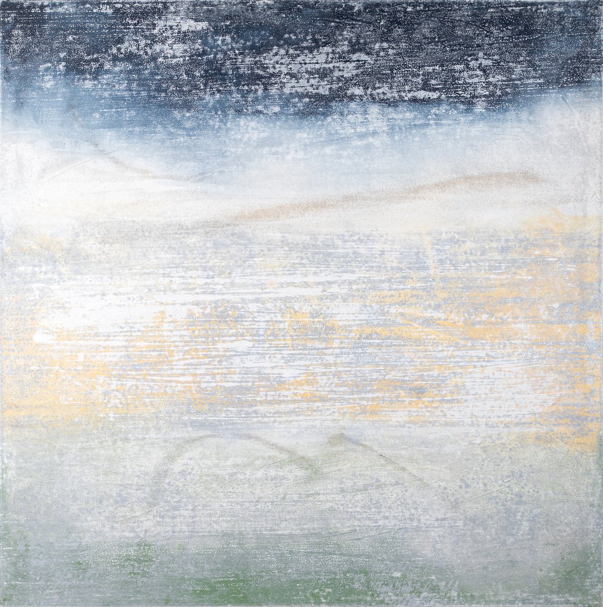 Abstract Acrylic Painting By Rokas Berziunas, 47 X 47", No. 22-57 (120 X 120 Cm), Original Artwork