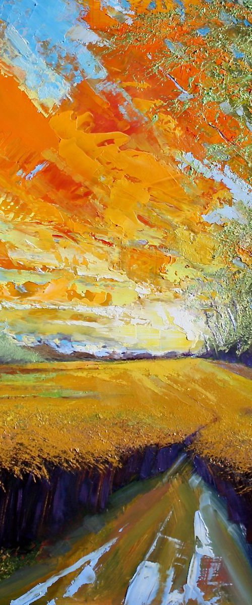 June Sunset 5 by Simon Jones