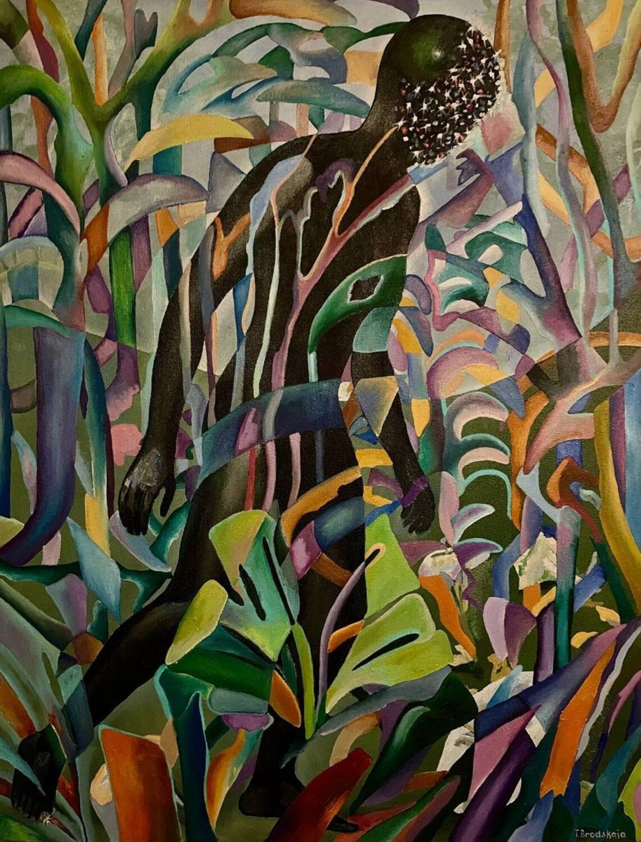 Organic Abstract Oil Painting By Tatiana Fedorovskaya, 39 X 51", My Light, Original Artwork