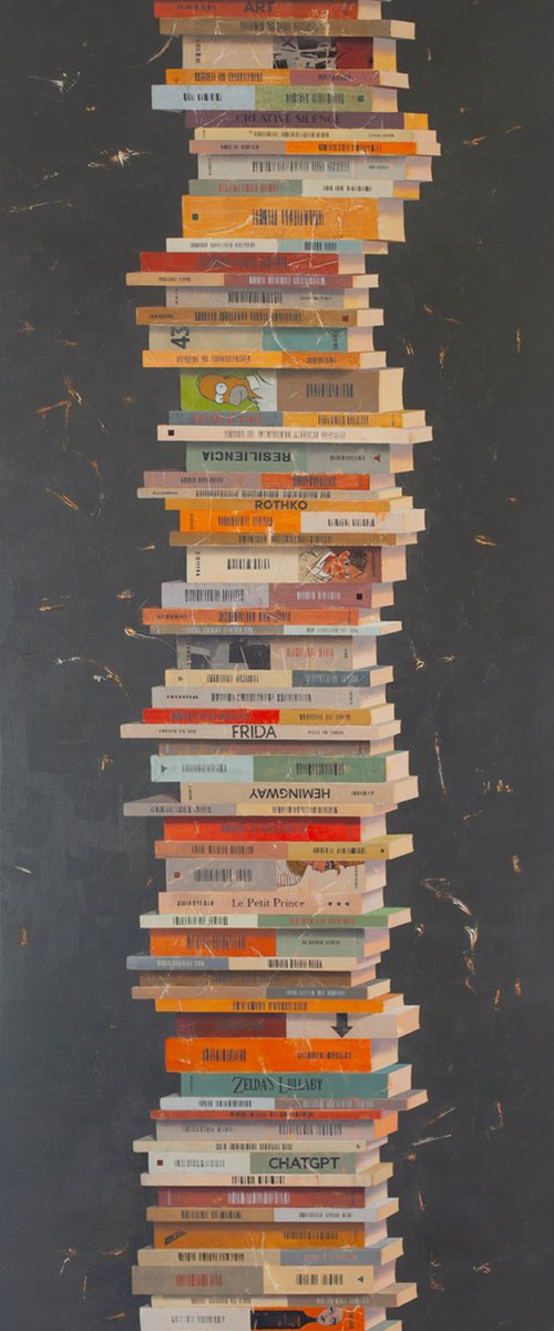 COLUMN IN BALANCE V by Tomasa  Martin