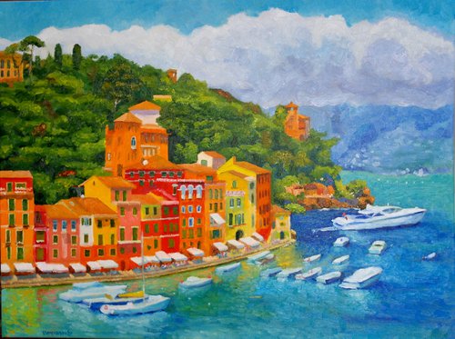 Portofino, Italy by Juri Semjonov