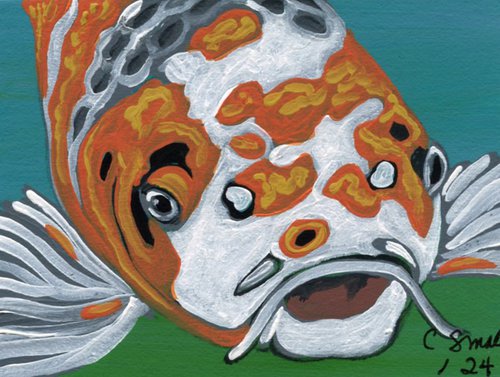 Koi Goldfish by Carla Smale
