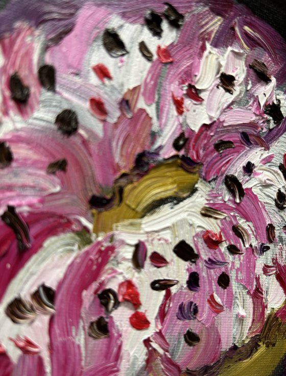 Still Life with Pink Donut