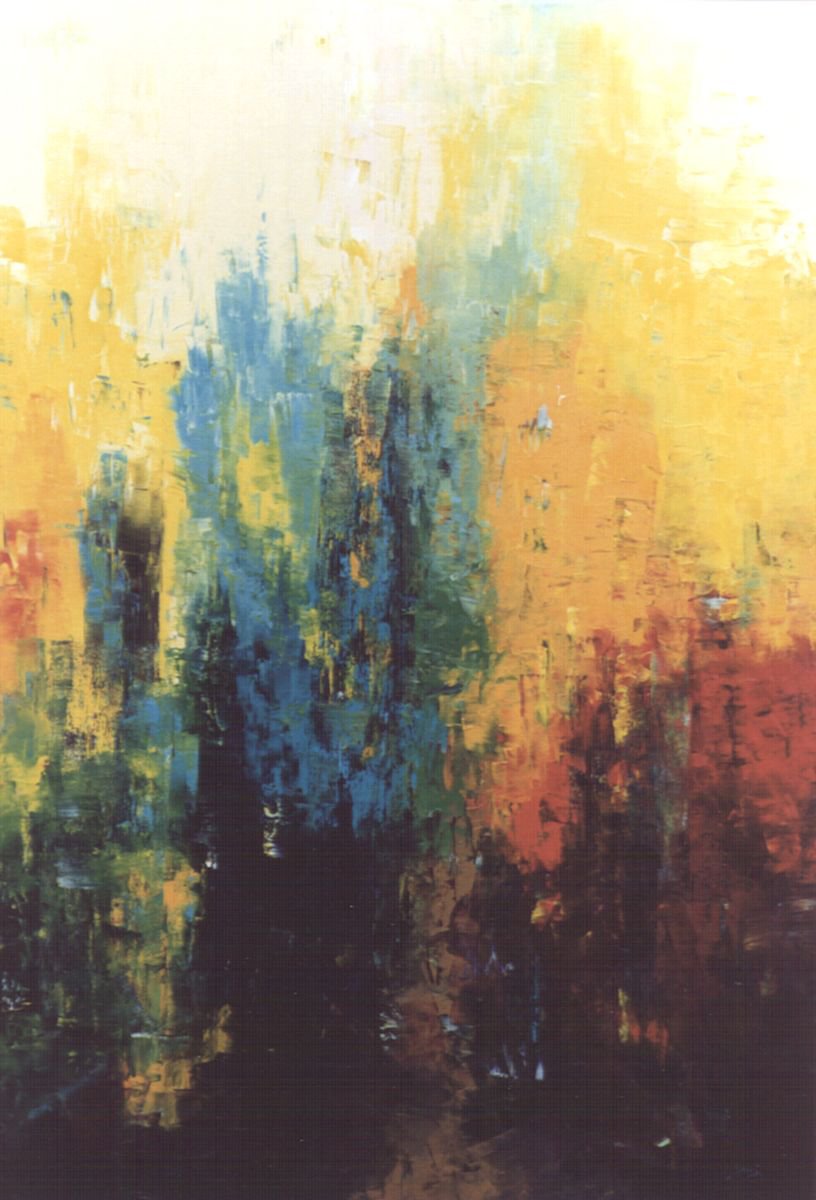 Free At Last Ref:327-50P By Saroja Van Der Stegen, 33 X 47, Artwork For Sale On Artfinder