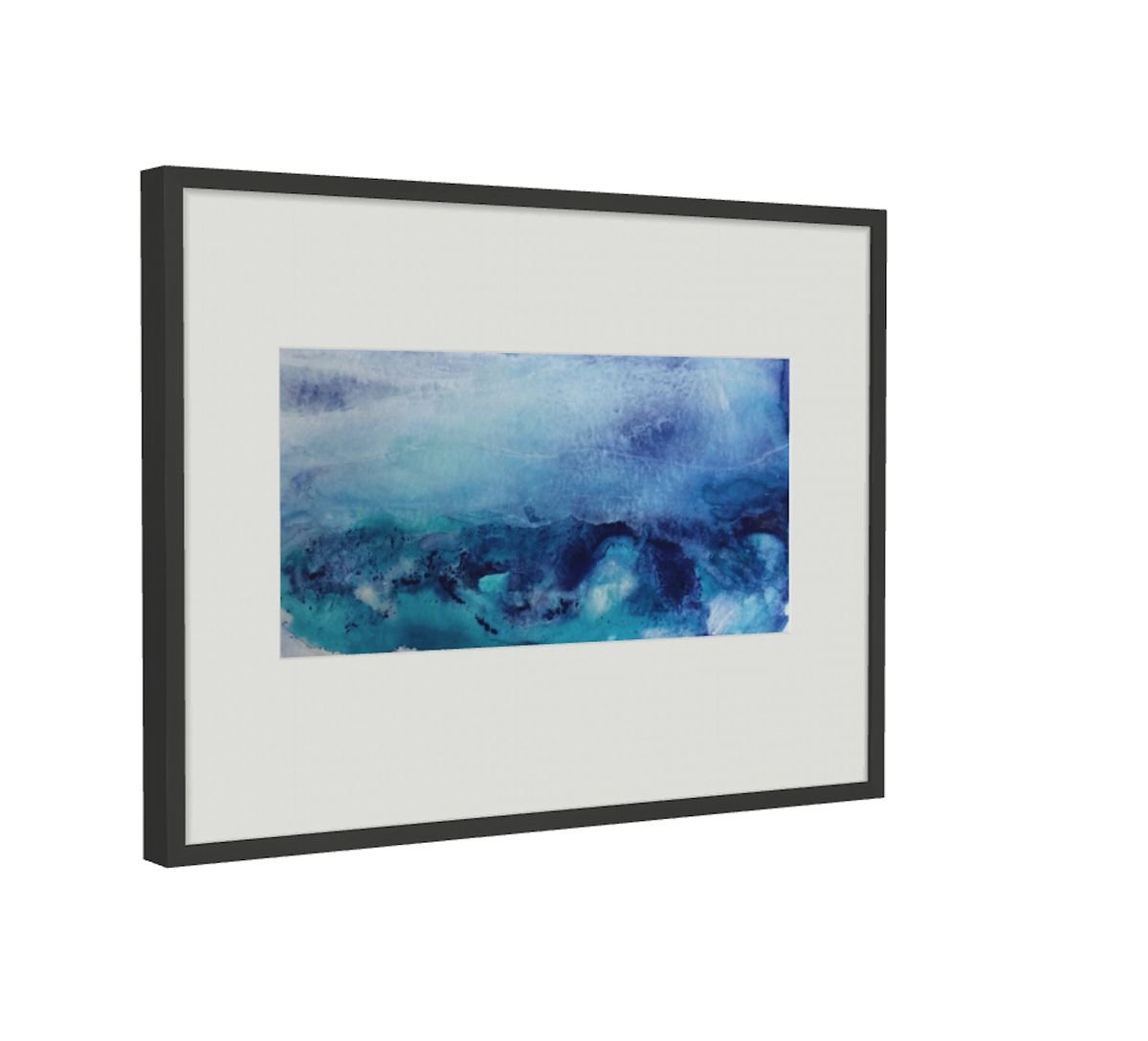 Dancing Waves I Abstract Seascape by Gesa Reuter