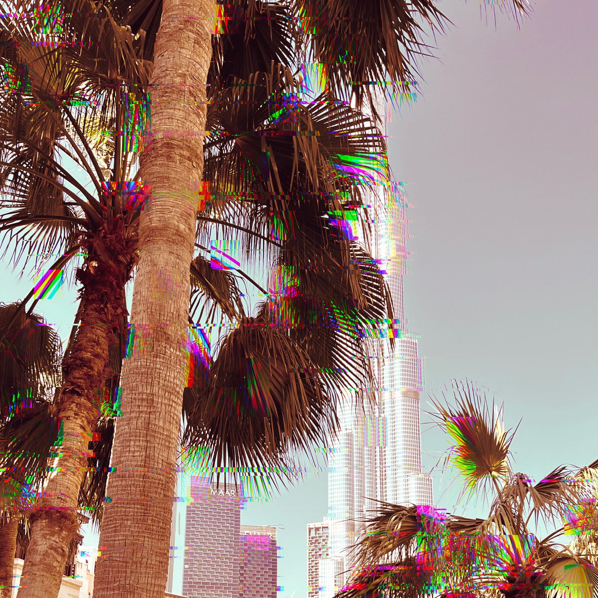 Cityscapes Photograph By Tatiana Zappa, 39 X 39", Dubai, Original Artwork