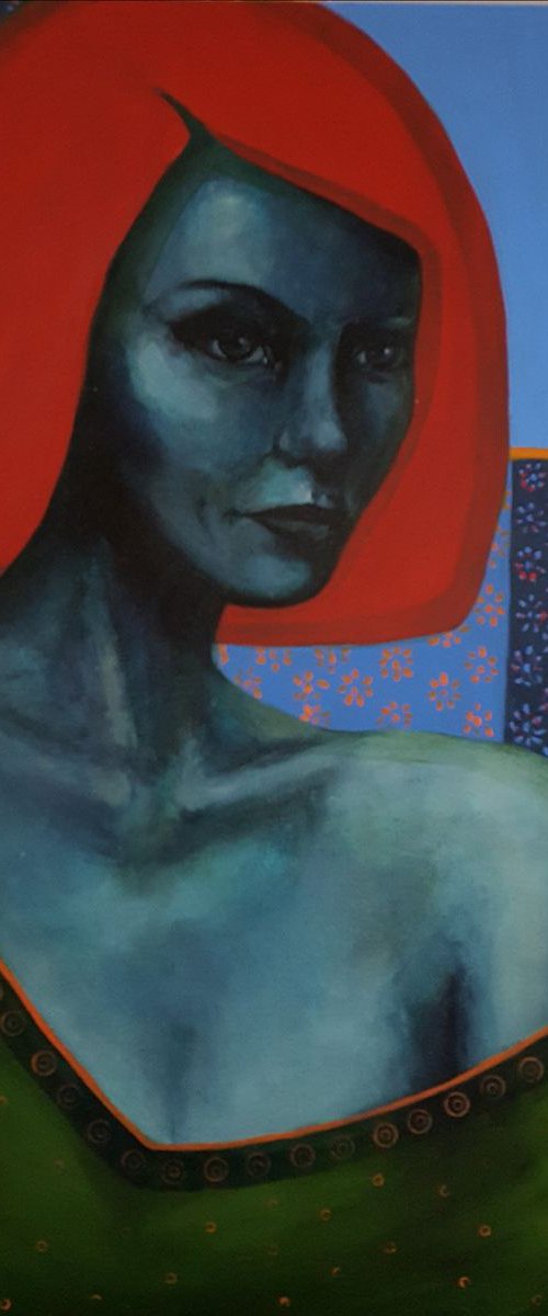 Blue woman 1 by GITTI gv