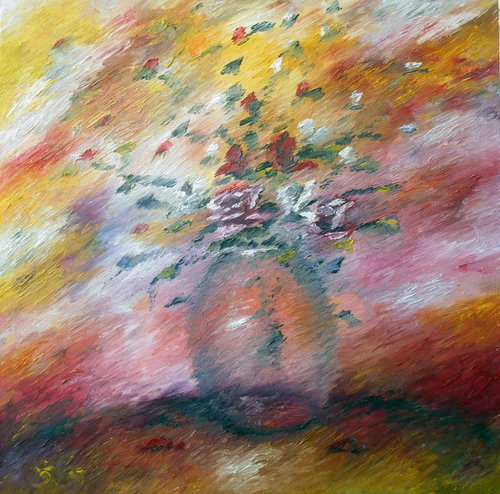 Floral Painting by Kheder