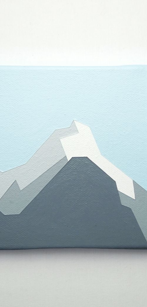 Milford Sound New Zealand original painting. by Zoe  Hattersley