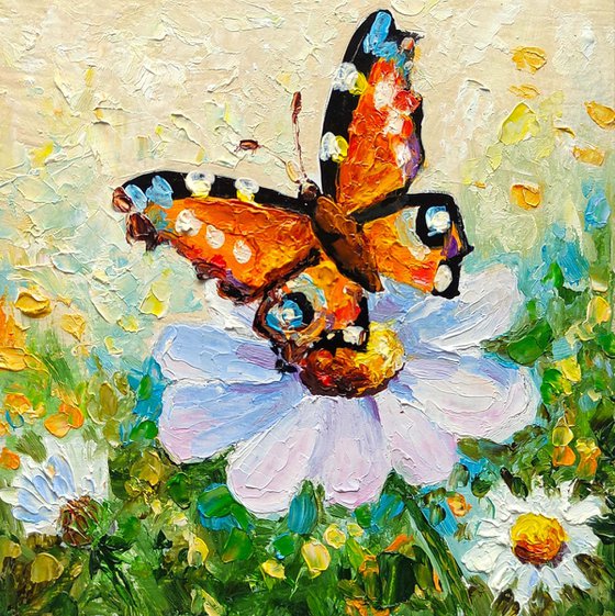 Butterfly framed painting