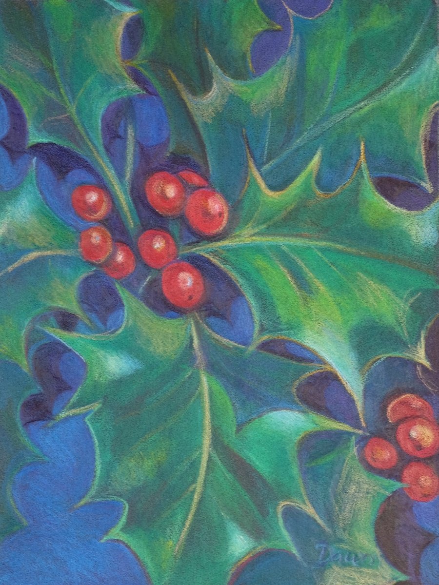 Christmas Holly by Dawn Rodger