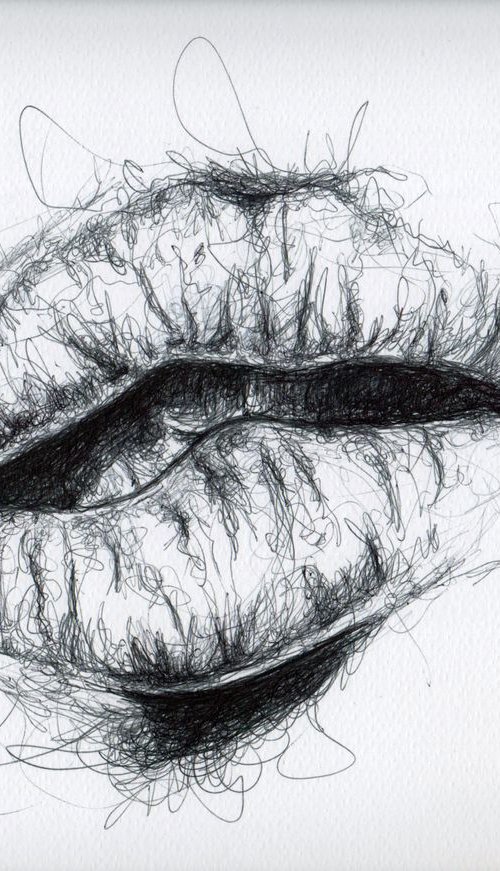 Mhhhh --- scribble art series by Maurizio Puglisi