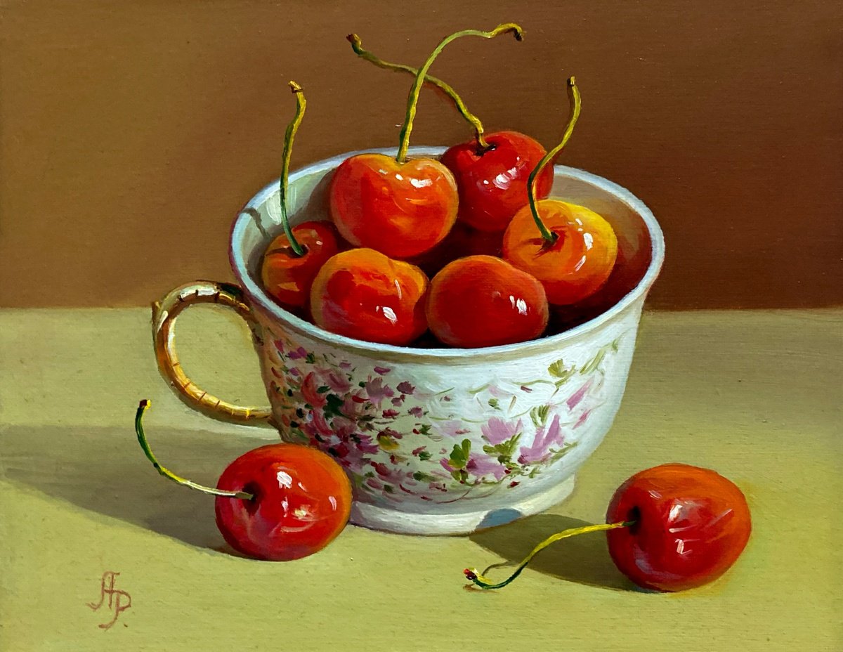 Cherries by Olexandr Romanenko