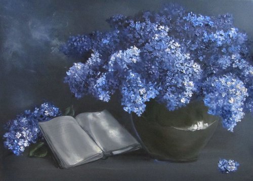 Lilac night by Valeriia Radziievska