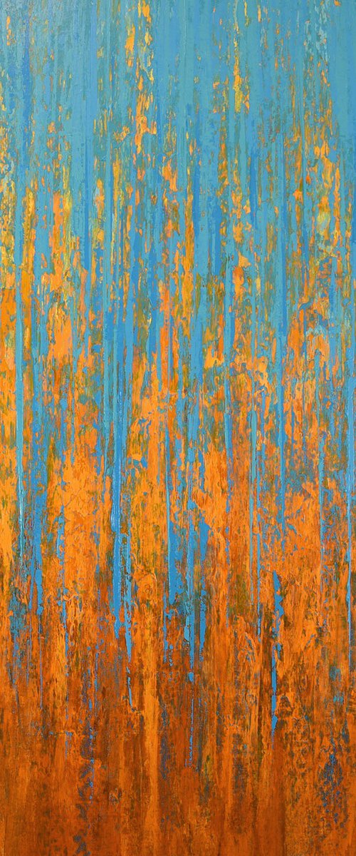 Orange & Blue by Suzanne Vaughan