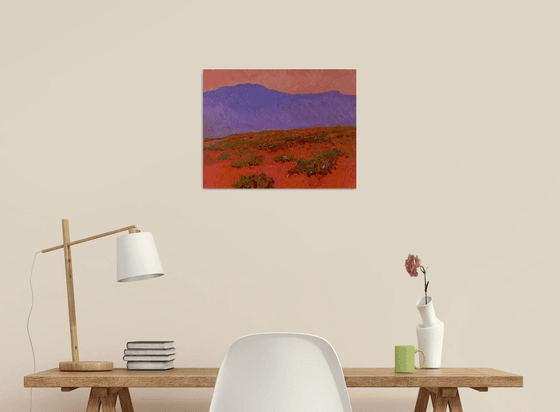 Warm Dusk of the Desert