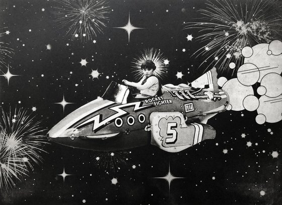 Exterior No.13: The Girl in The Rocket