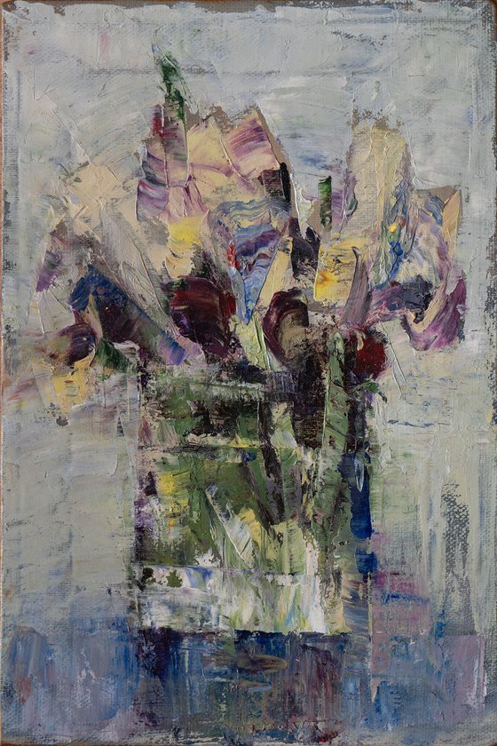 Ises on a white background