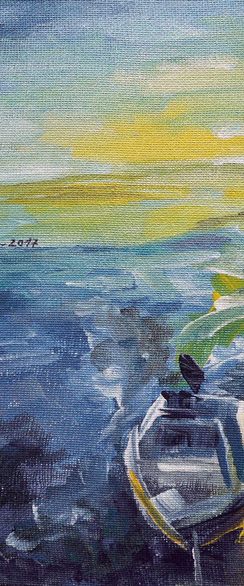 "Sailing Away" (1) by Mihaela Ionescu