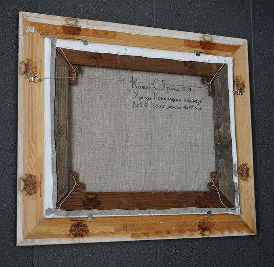 At the Ponomarka River in January