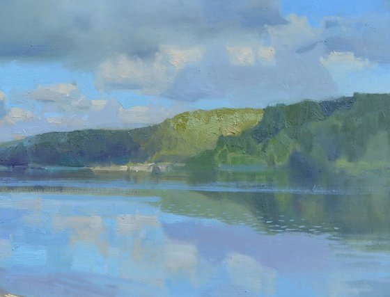 Cloudy Day at the Lake