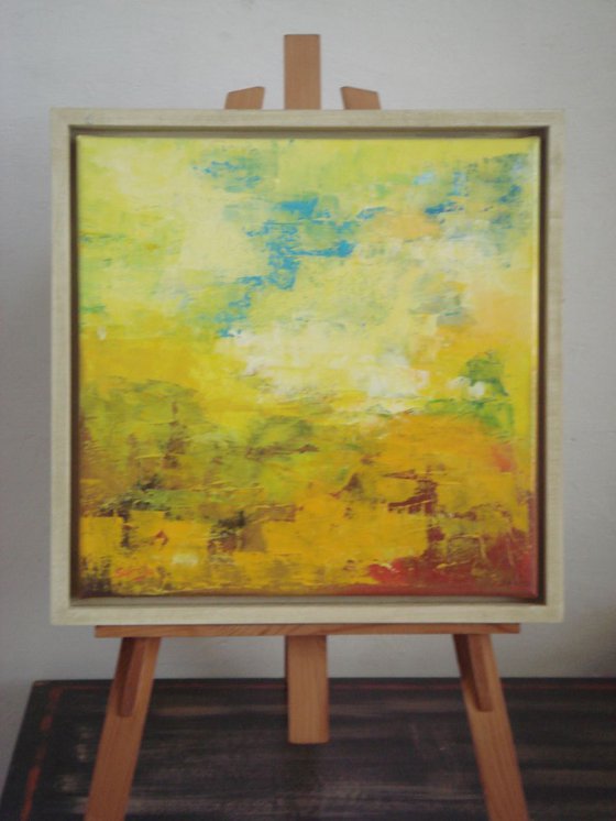 Yellow landscape II (ref#:717-35Q)