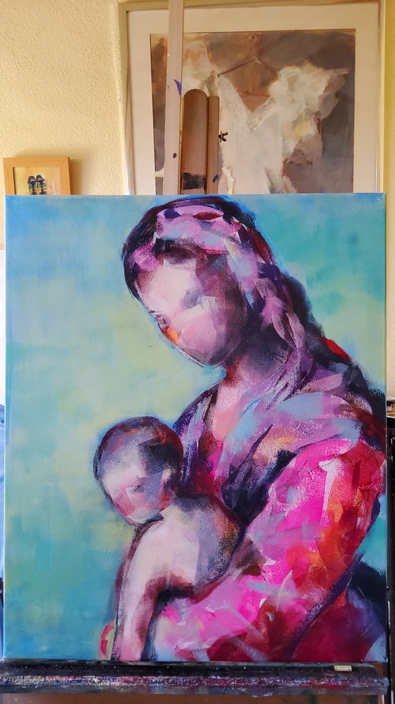 Madonna and child 10
