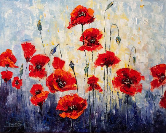 Happy summer , poppies