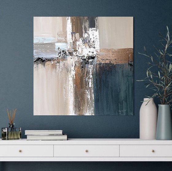 Taupe and Deep Teal Convergence