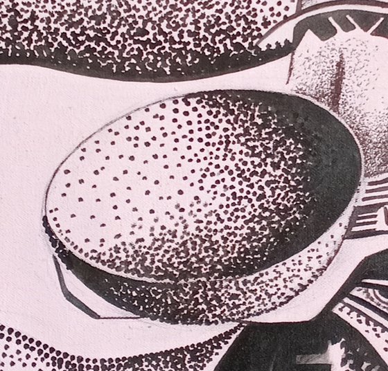 Pretty African woman of grace