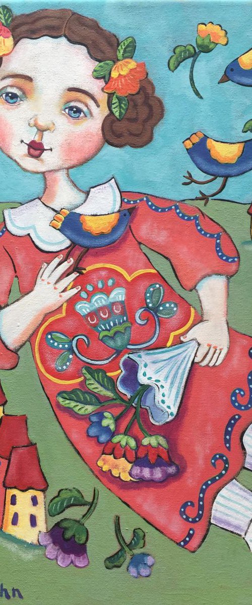 "She Thought She Could Fly; So She Did" by Holly Wojahn