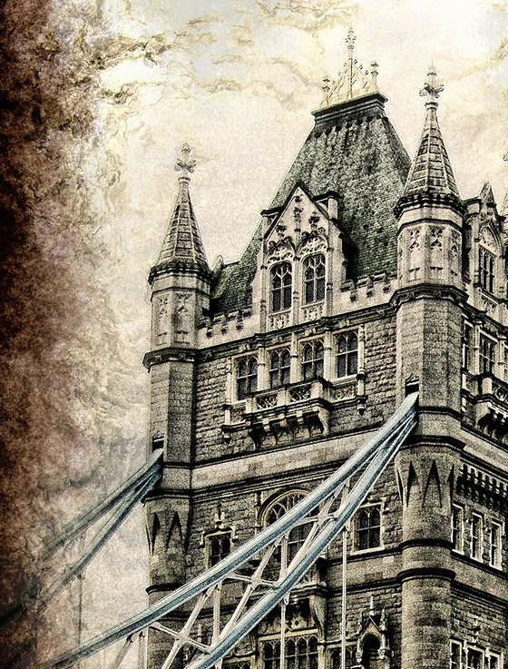 Tower Bridge/XL large original artwork