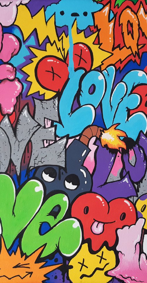 Graffiti Love by Ross Hendrick